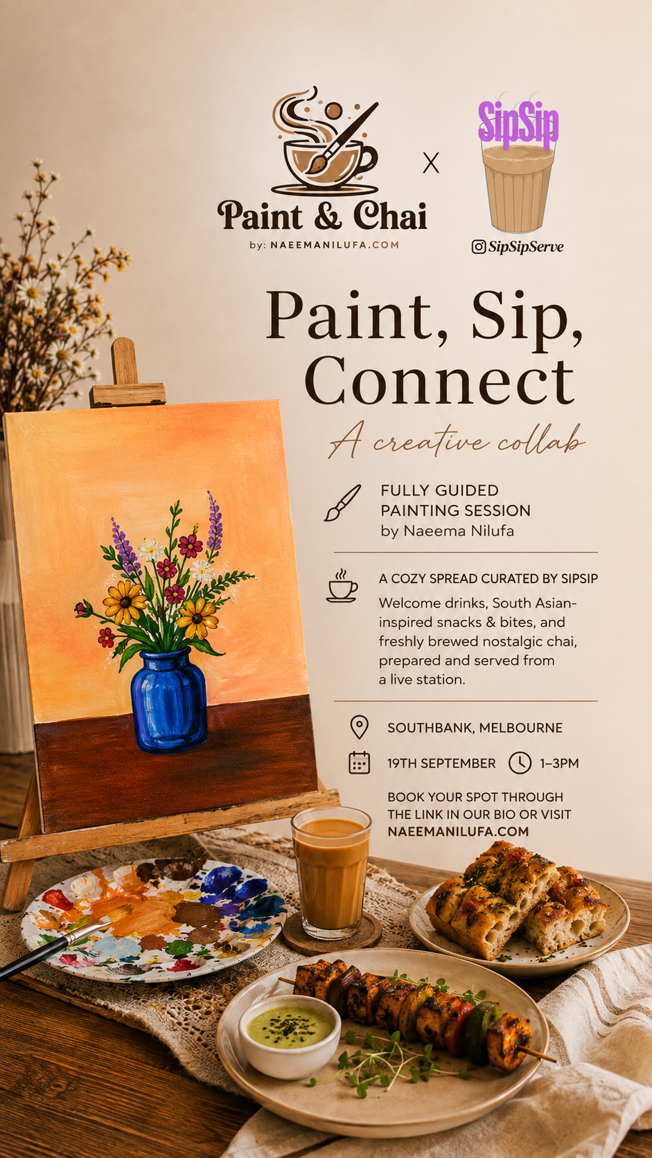 Paint and Chai MELBOURNE