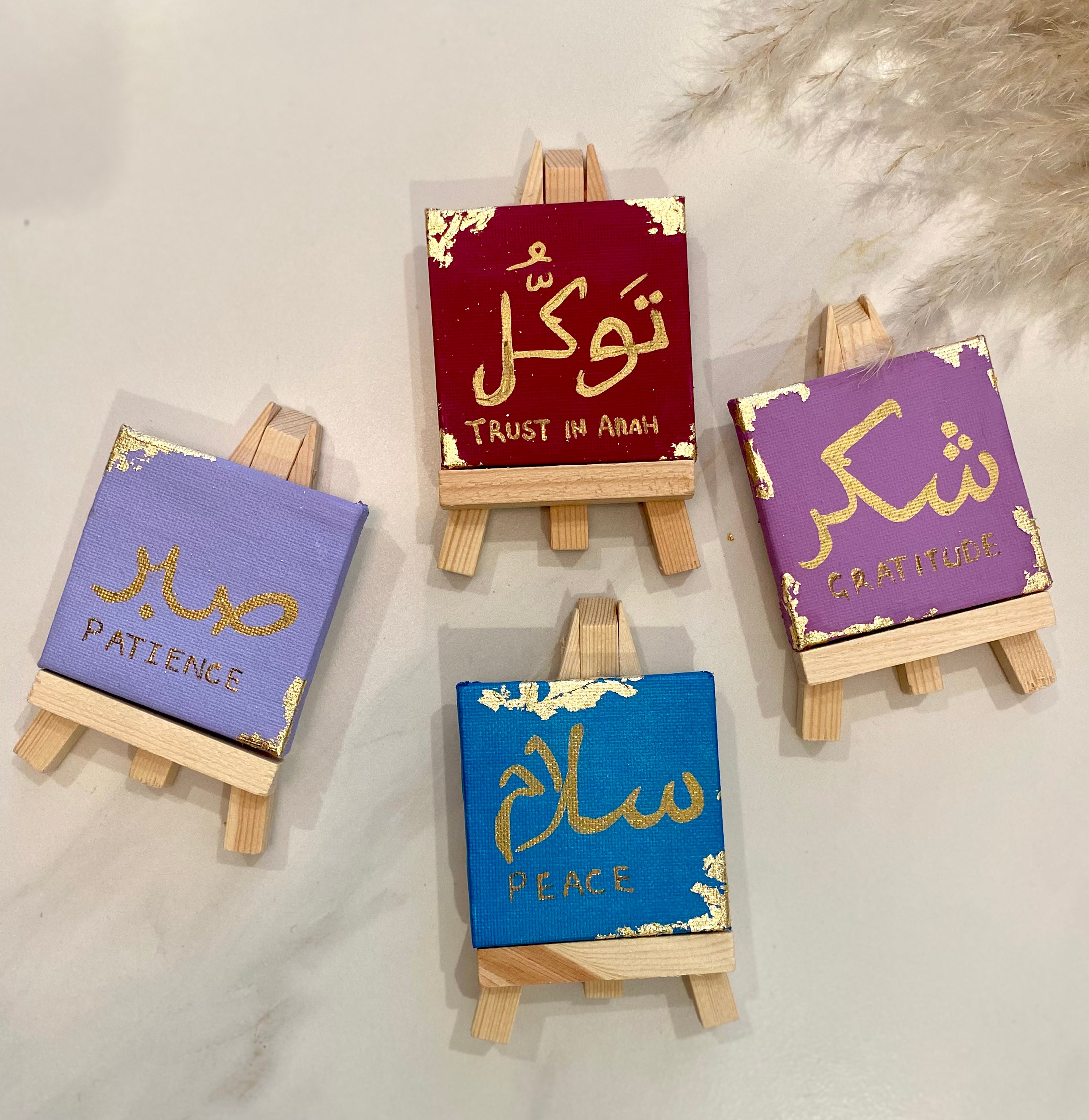 Mini Easel Paintings – naeemanilufa