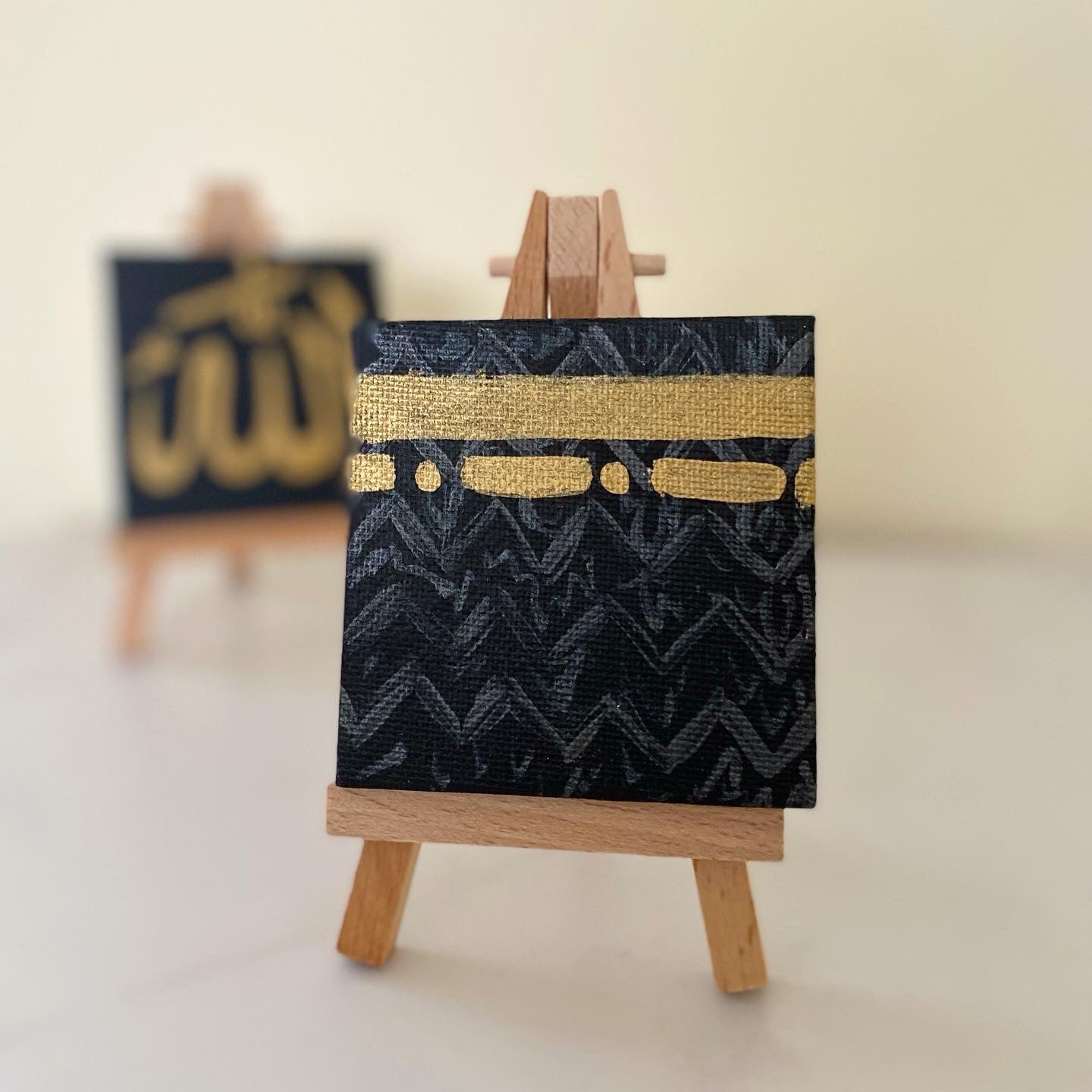 Mini Canvas and Easel