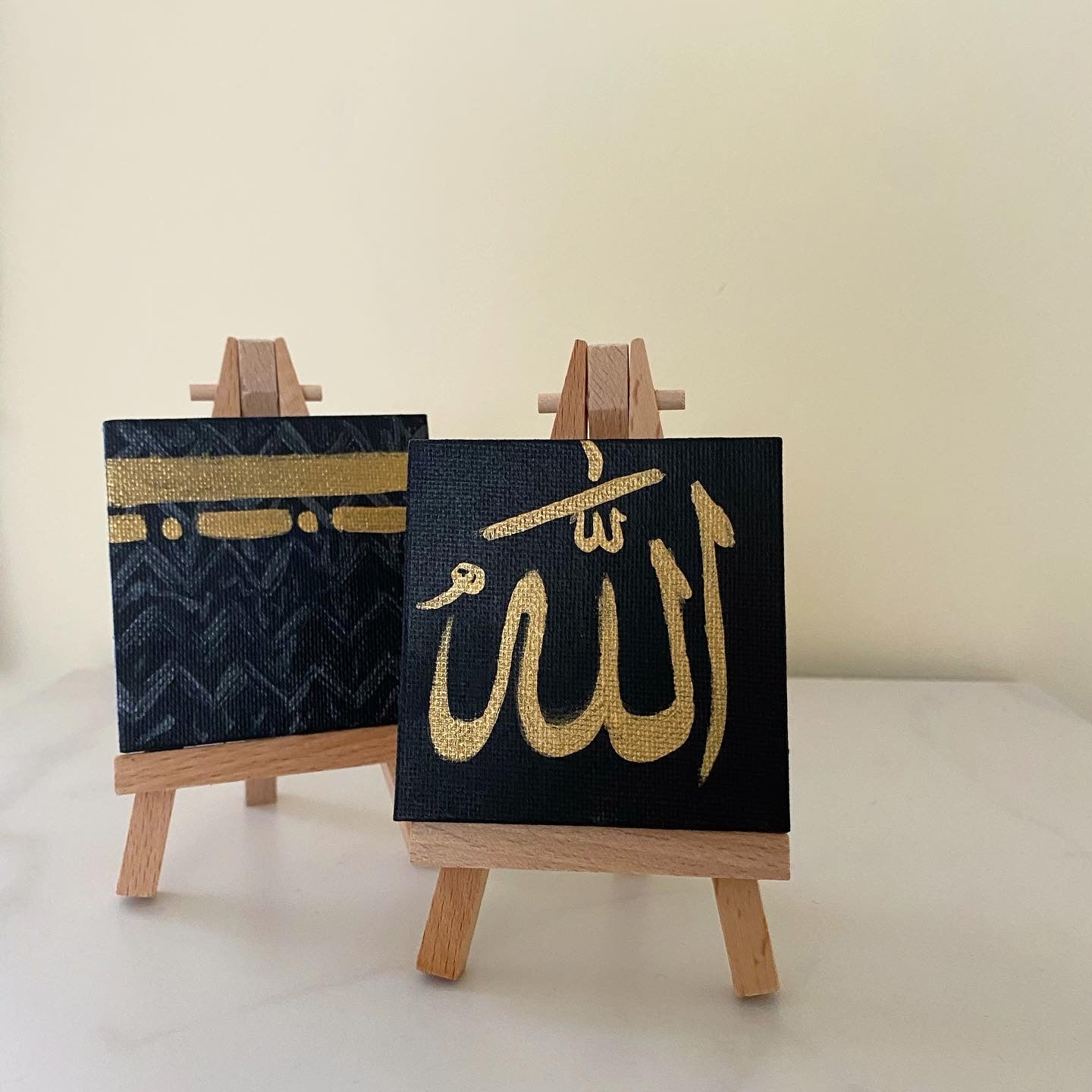 Mini Easel Paintings